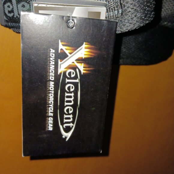 Xelement Men's Black / Silver Mesh Motorcycle Jacket with X-Armor XL - Picture 6 of 6